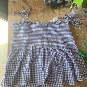 Checkered Tank-Top from H&M